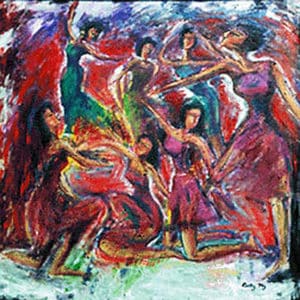 girls-oil-painting