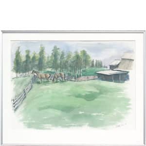 horses-watercolor=